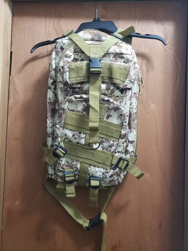 military style backpack