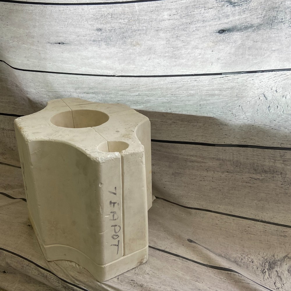 Unbranded Ceramic Casting Mold Teapot #H-1342