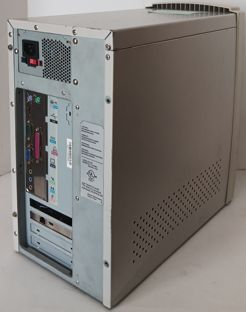 Micro ATX Generic Beige Case TEKRAM TRM-S381-M Intel CELERON PGA370 WIN XP PRO