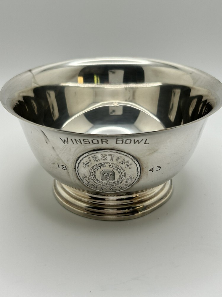 Vintage Sterling 873 Bowl, 4.25” 1943