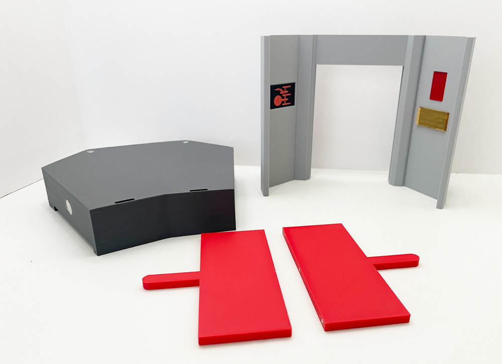 TOS Bridge Lit 4.75" Star Trek Playmates Figures