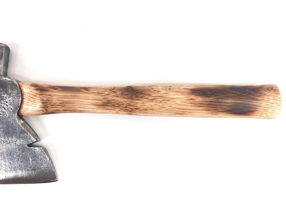 Vintage Anniversary Hatchet With Custom Leather Sheath