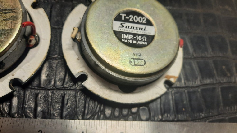 Sansui T-2002 2 Tweeters Tested Work