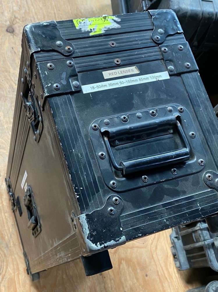 Rolling Case for Red Camera Lenses