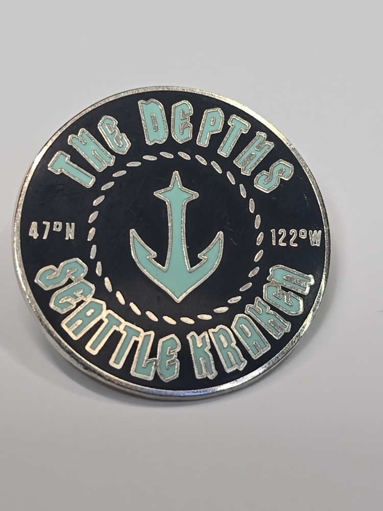 Seattle Kraken The Depth Krew Lapel Pin