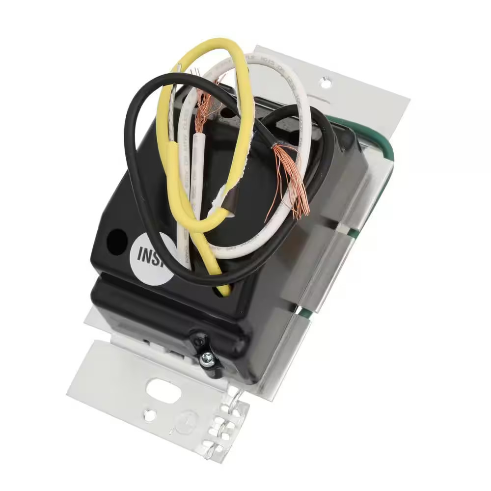 Diva Dimmer Switch for Electronic Low Voltage, 300-Watt/Single-Pole, White (DVEL