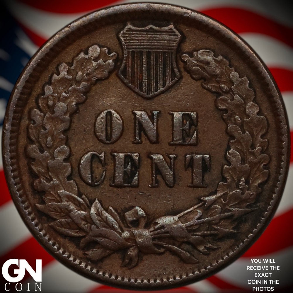 1896 Indian Head Cent Penny A4477