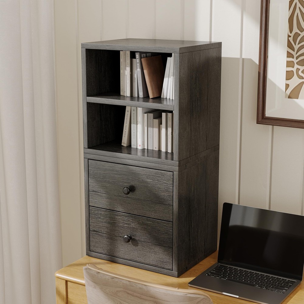 FUSUNBAO Magic Cube Storage Organizer Stackable Cubes for Home Books Clothes