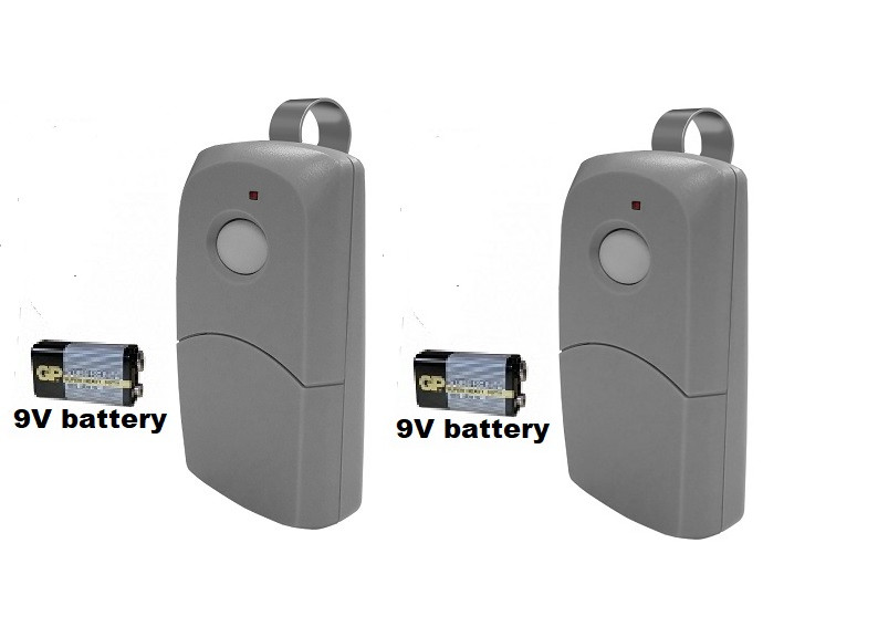 2x For 3089 multi-code multicode 308911 Linear MCS308911 300mhz 1 button remote