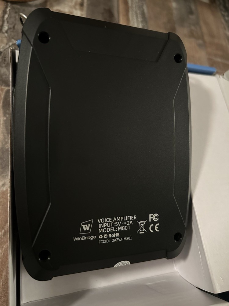 WinBridge: Voice Amplifier Wireless Microphone, 20W Portable PA System