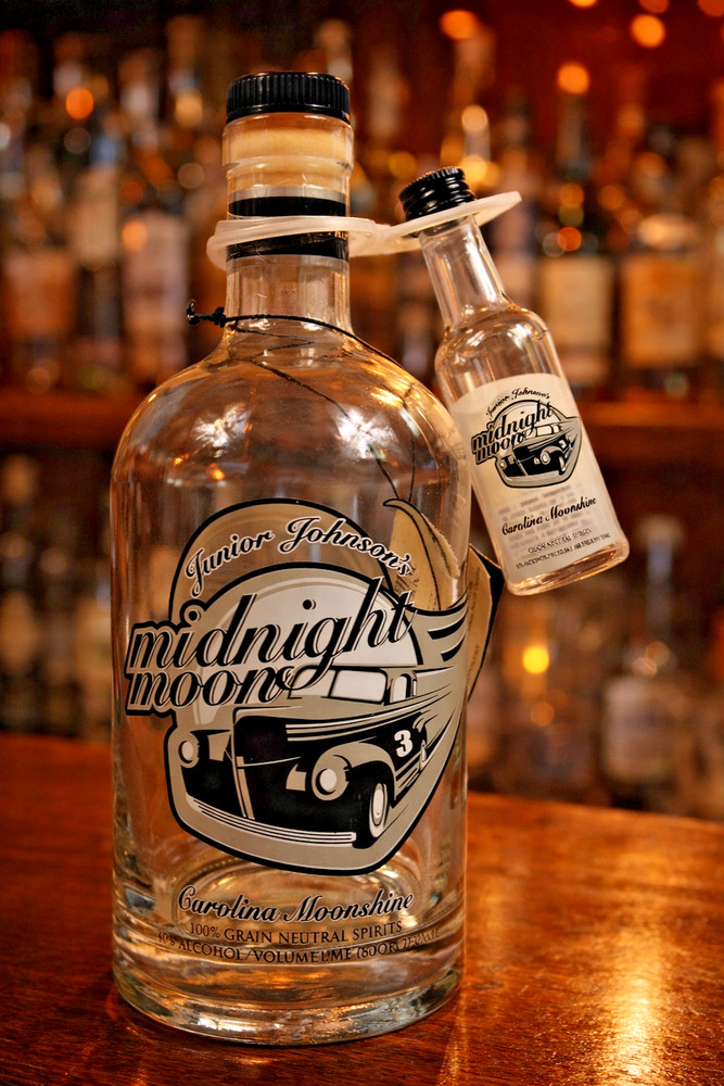 Junior Johnson Midnight Moonshine Bottle