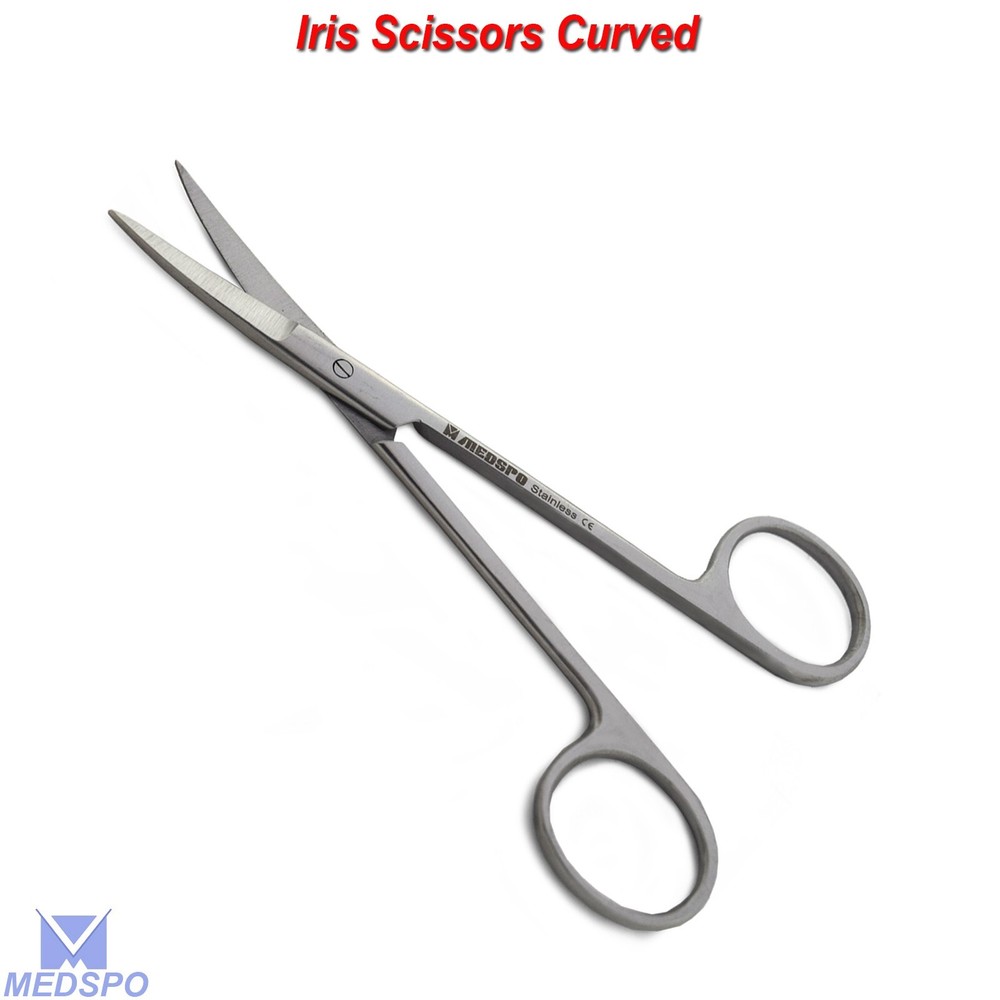 Surgical Tissue Scissors Iris Gum Stitch Ophthalmic Dissecting Veterinary Tools