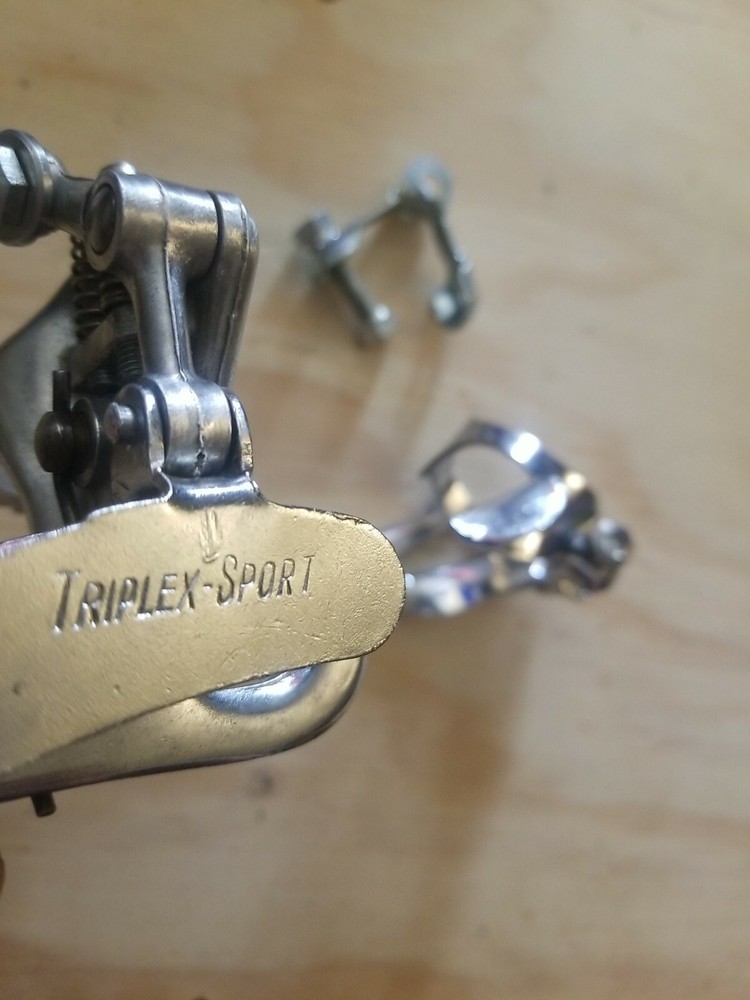 [7.32] Triplex Front Derailleur, Braze-On