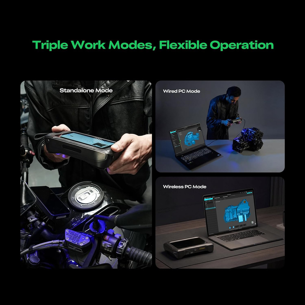 Sermoon P1 3D Scanner with Built-In PC, Wireless Professional Cad/Reverse Engine