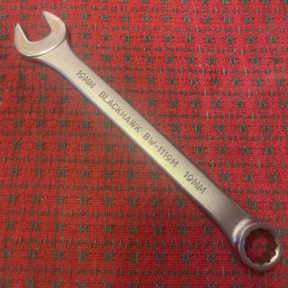 Vintage  BLACKHAWK Tools 19mm  USA 🇺🇸 BW1119M Nice!