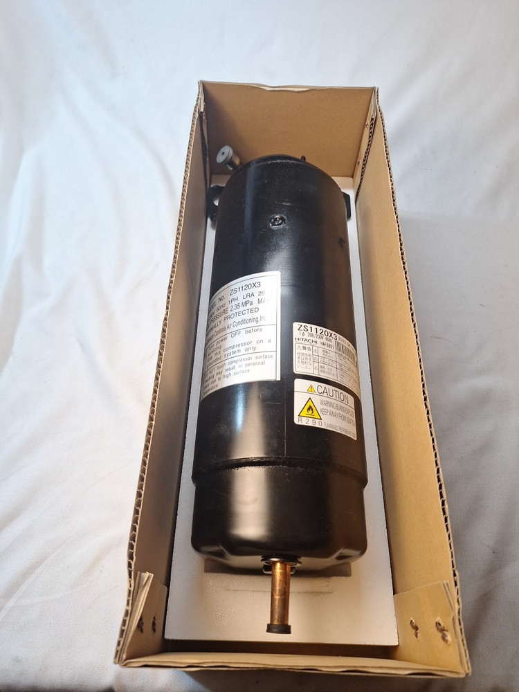 ZS1120X3 Hitachi Horizontal Fixed Speed Compressor For Refrigeration
