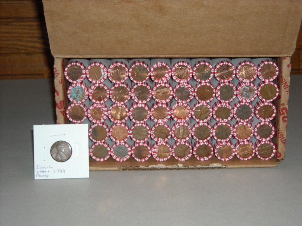 3 Fed Sealed Lincoln Cent Rolls PLUS 1 RANDOM PICK WHEAT CENT IN FLIP