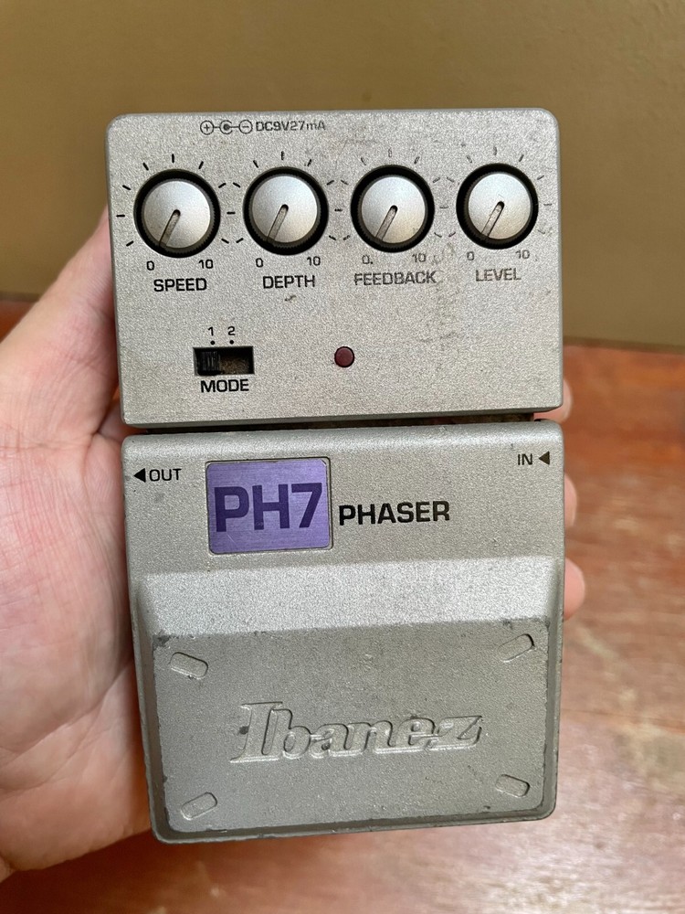 Ibanez PH7 Phaser Guitar Effect Pedal