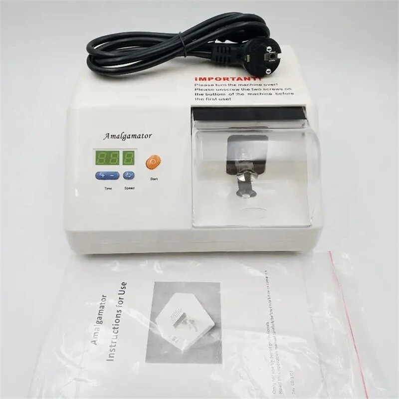 Dental Amalgamator + 20 SDI ECT Permite Amalgam Capsules + 3 Amalgam Carrier
