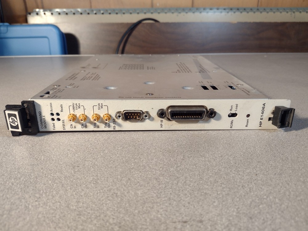 HP Agilent E1406A HP-IB Command Module VXI C-Size