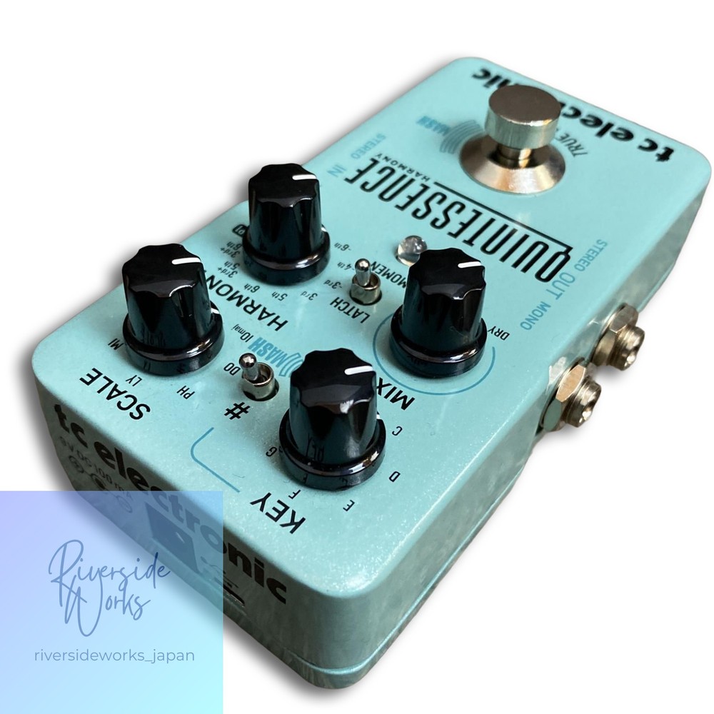 Used TC Electronic Quintessence Harmonizer Pedal