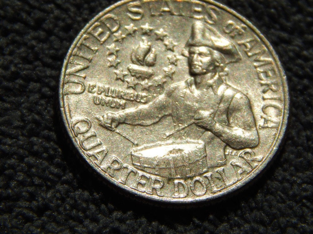 Bicentenial Quarter No Mint Mark Multiple Errors Reverse Side and Obverse side