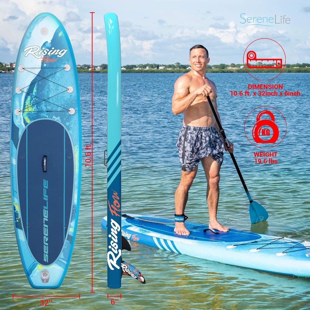 Versatile Inflatable Stand Up Paddle Board with Accessories – Lightweight Design