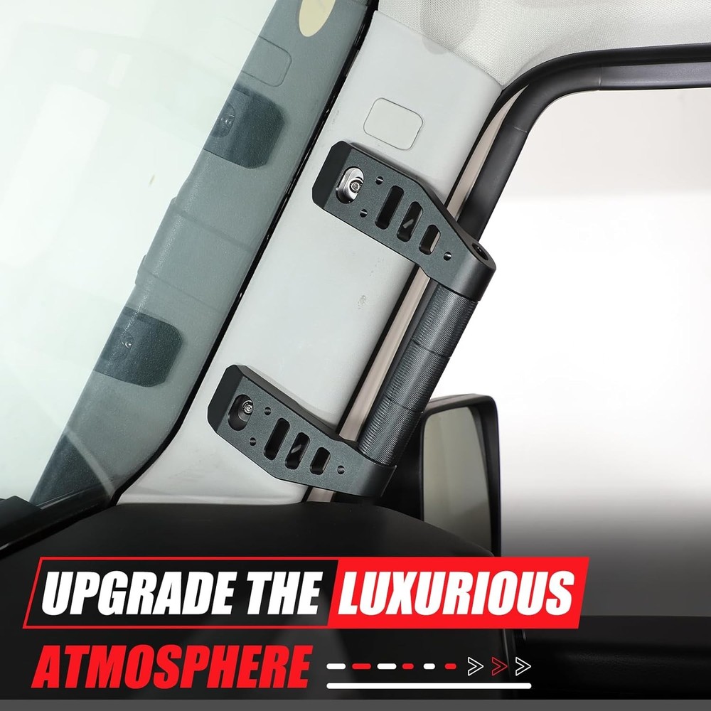 INEOS Grenadier A Pillar Handle Kit Aluminum Black