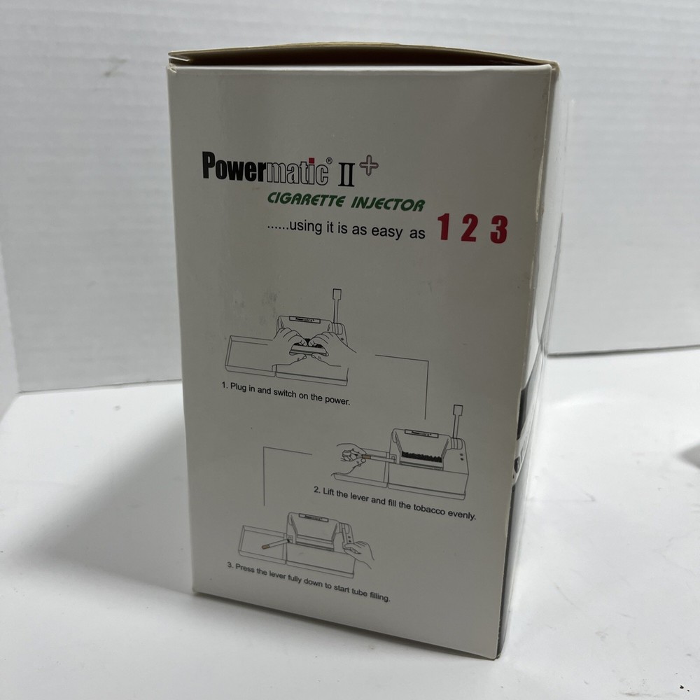 Powermatic 2 PLUS Electric Cigarette Injector Machine