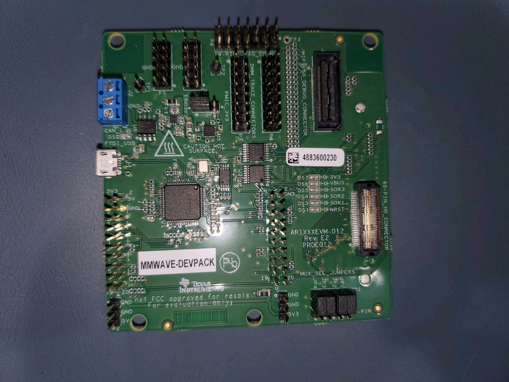 Texas Instruments MMWAVE-DEVPACK (AR1XXXEVM-012) - mmWave Sensing Solutions