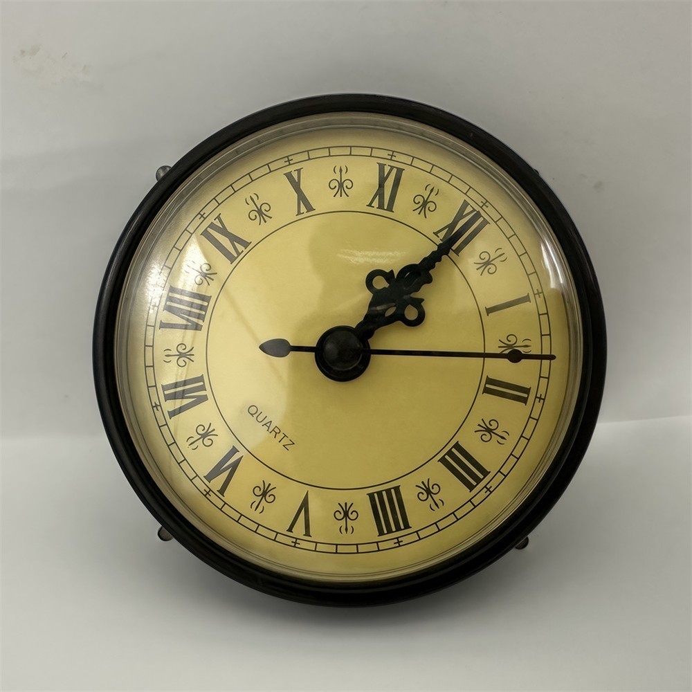 80MM Quartz Clock Insert with Comfortable Readability and Roman Numerals