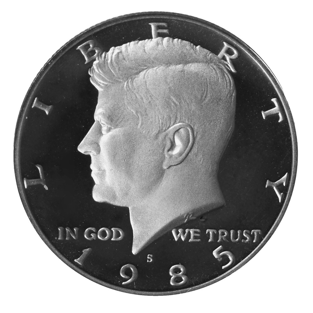 1985-S Kennedy Half Dollar, DCAM Proof