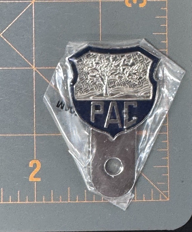 CT PAC Motorcycle Emblem Silver