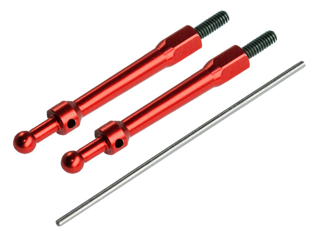 Microheli Aluminum Canopy Mount set (RED) - BLADE 230S / V2 / Smart