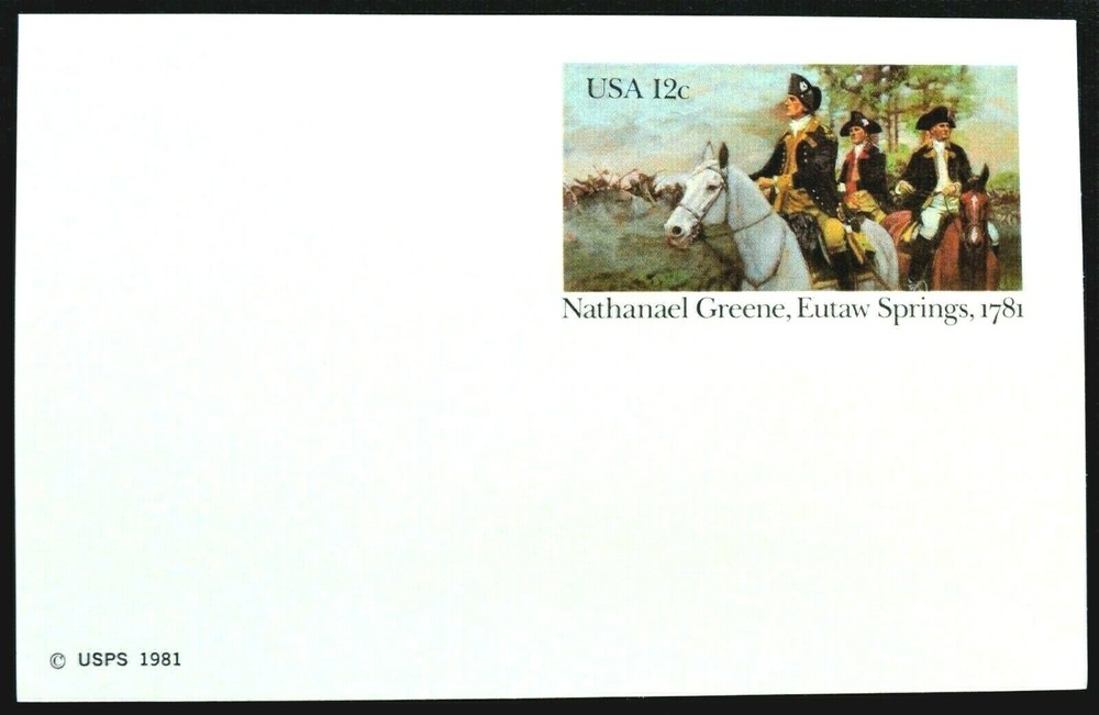 1981 US Sc. #UX90 postal card, 12 cent, mint, sharp corners, excellent shape