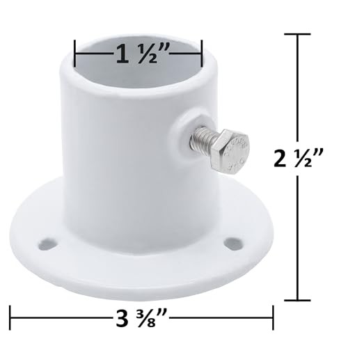Cast Aluminum Above Ground Pool Ladder Replacement Deck Flange