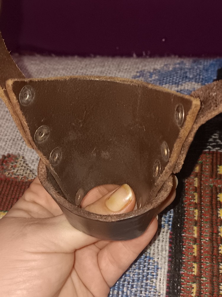 Stockyard Small Leather Dog Muzzle