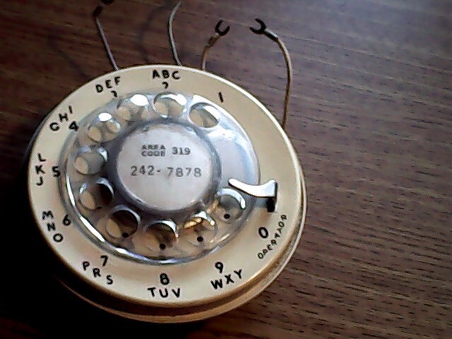 W.E Rotary Phone Dial,For Parts