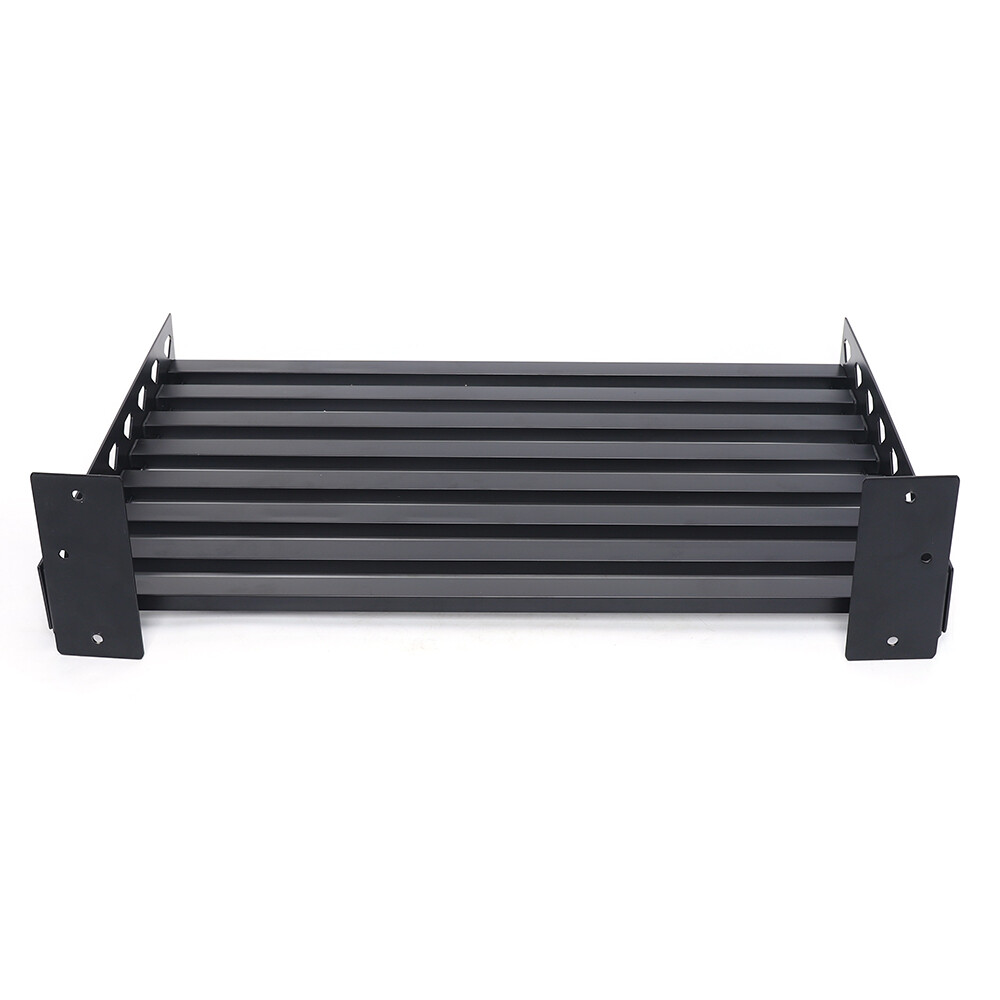 Microwave Oven Bracket Shelf Kitchen Holder Storage Rack Wall Mount with 4 Hooks