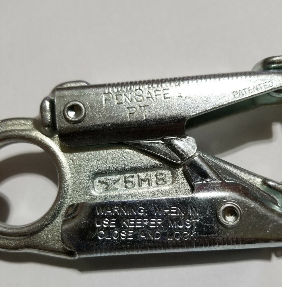 6-PACK Double locking Rope Snap Hook (3600 LBS gate strength)