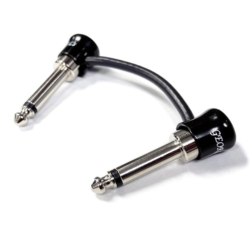George L's .155 Right Angle Pedalboard 2'' Inch Patch Cable