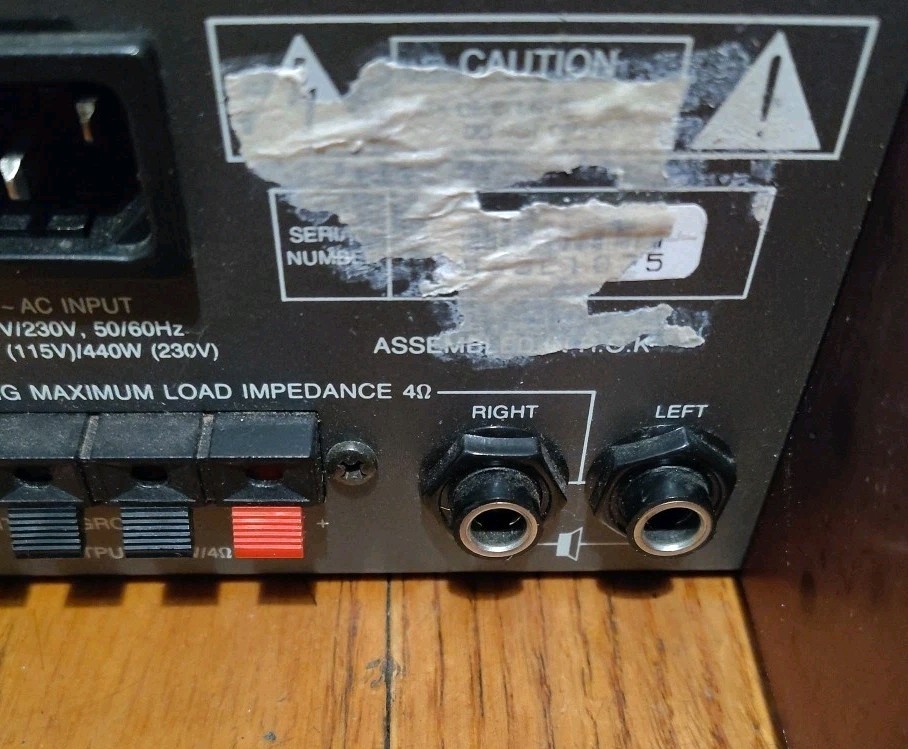 Samson SERVO-240 120W Studio Amplifier