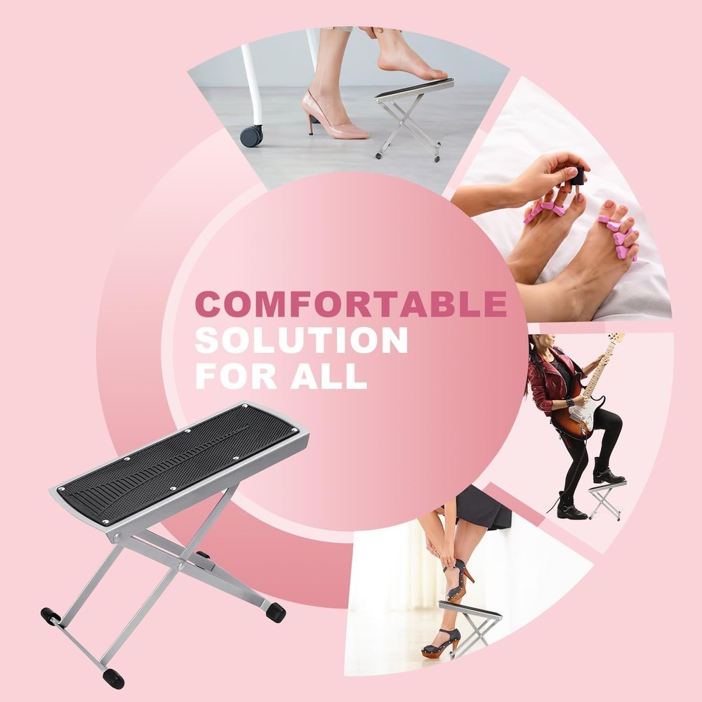 Convenient Adjustable Foot Stand for Smooth Pedicures - Professional Quality
