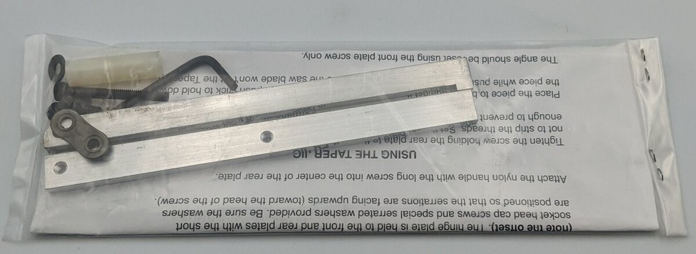 Micro-Mark 80605 Taper Jig