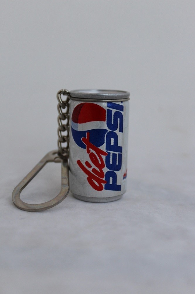 Diet Pepsi Miniature Can Key Chain