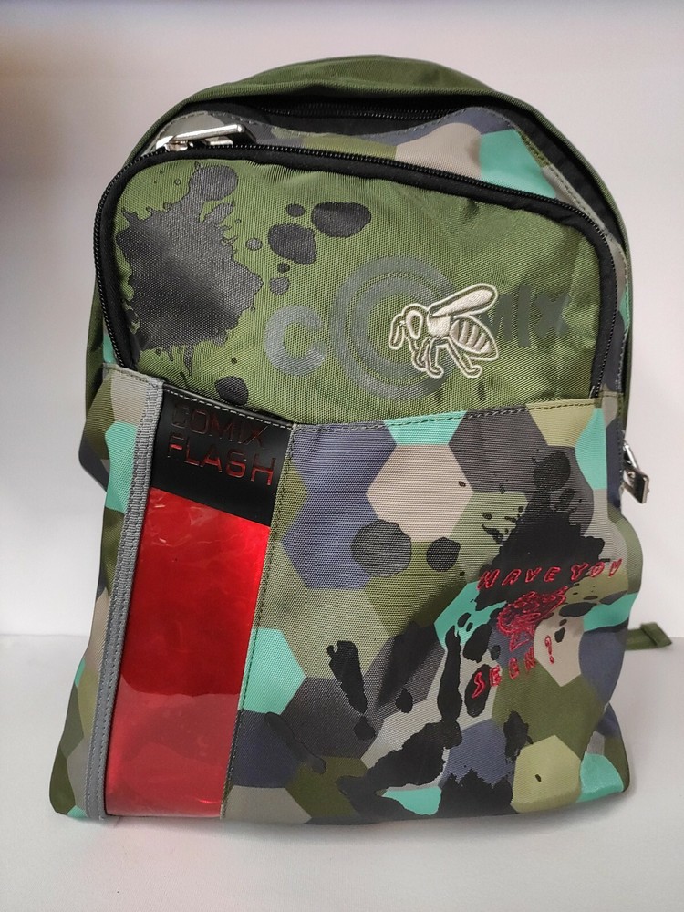 AMERICAN BACKPACK COMIX FLASH BY COMIX 2 ZIPPERS