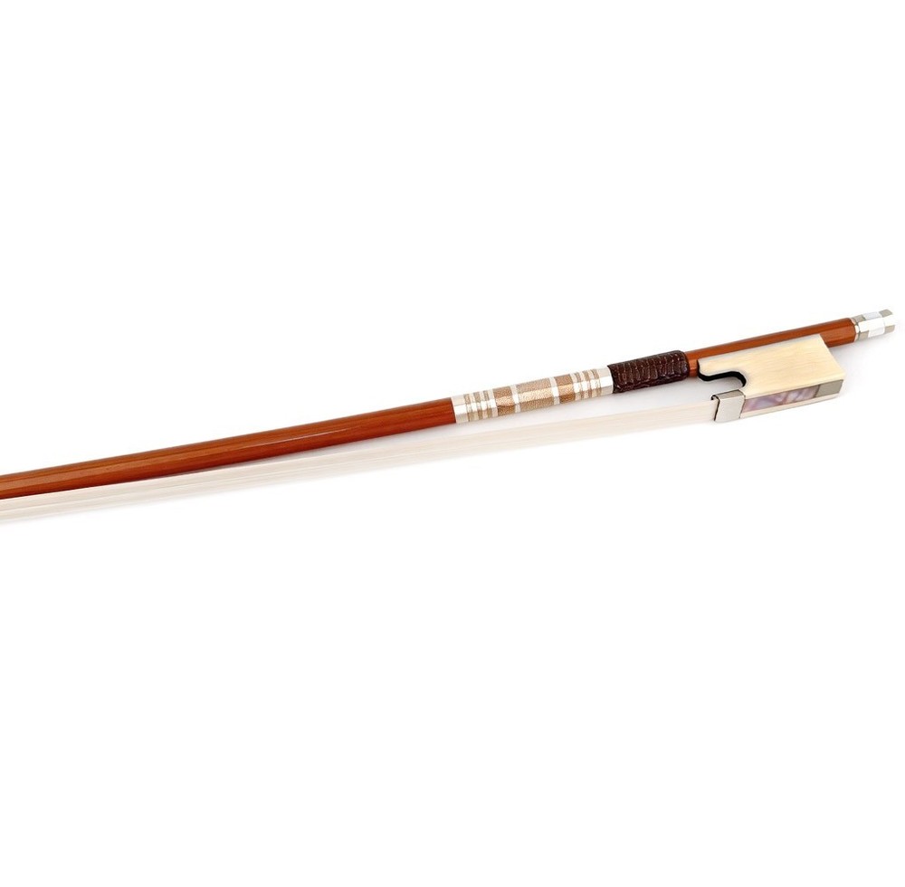 D.PECCATTE Copy Master Pernambuco Violin Bow 3/4 White No eye Frog Stiff Special
