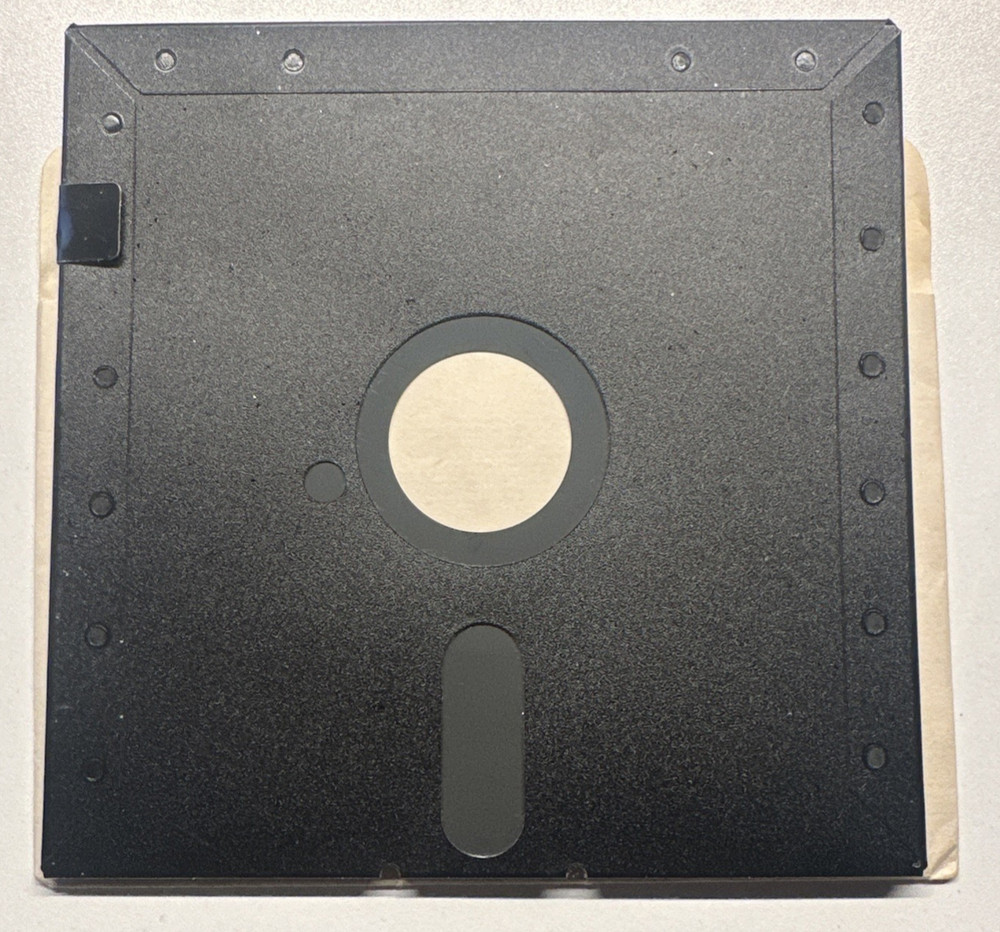 SOUND MACHINE – 5.25” Floppy Disk – QuickShot – Vintage PC Software UNTESTED