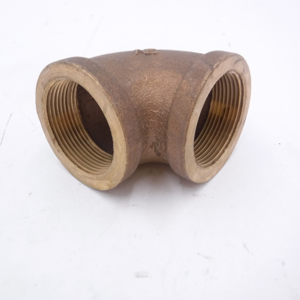 1-1/2"FNPT x FNPT Bronze 90° Elbow Fitting