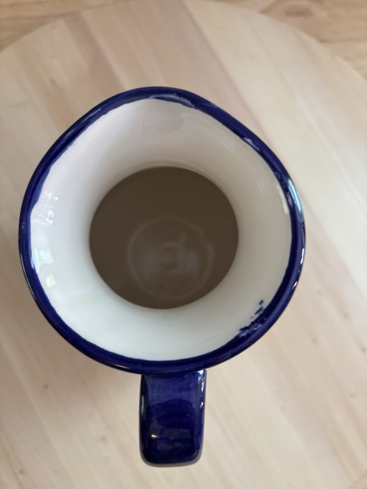 Hermanos Pedraza Hand-painted Ceramic Pitcher Decorative Jar